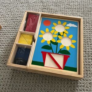 Melissa and Doug beginner pattern blocks